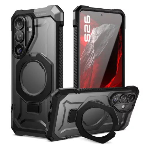 SUPCASE UB GRIP MAG MAGSAFE GALAXY S26 készülékhez tok fekete
