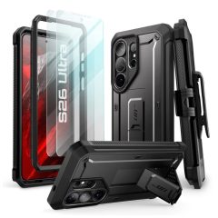   SUPCASE UNICORN BEETLE PRO tok és edzett üvegfólia 2-PACK Galaxy S26 Ultra készülékhez, fekete