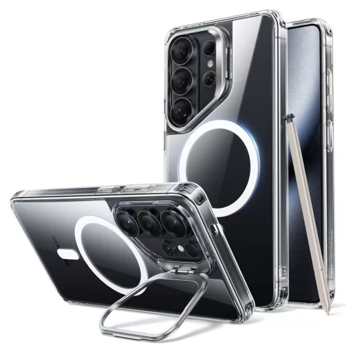 ESR CLASSIC HYBRID KICKSTAND MAGSAFE tok – Samsung Galaxy S26 készülékhez Ultra Clear
