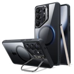   ESR Classic Hybrid állványos MagSafe tok Galaxy S26 készülékhez Ultra Clear / fekete