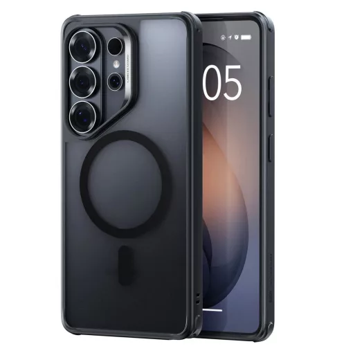 ESR Classic Hybrid MagSafe tok Samsung Galaxy S26 Ultra készülékhez matt fekete