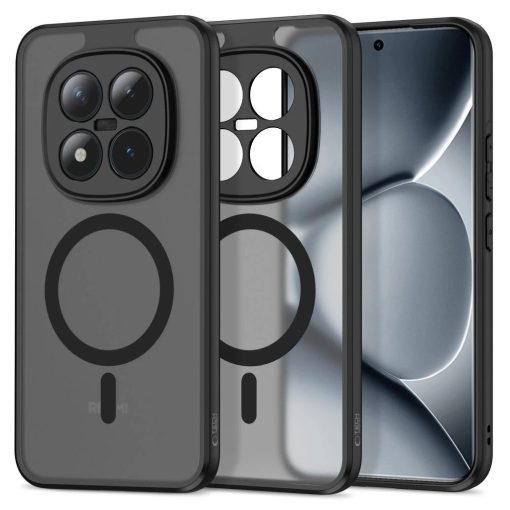 TECH-PROTECT MAGMAT MAGSAFE tok XIAOMI POCO M8 PRO / REDMI NOTE 15 PRO+ PLUS 5G készülékhez – matt fekete