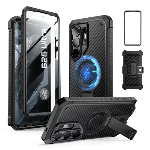 SUPCASE UNICORN BEETLE PRO MAG MAGSAFE 2-SET Galaxy S26 Ultra készülékhez Aramid tok