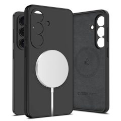   TECH-PROTECT SILICONE MAGSAFE tok Galaxy S26+ Plus készülékhez fekete