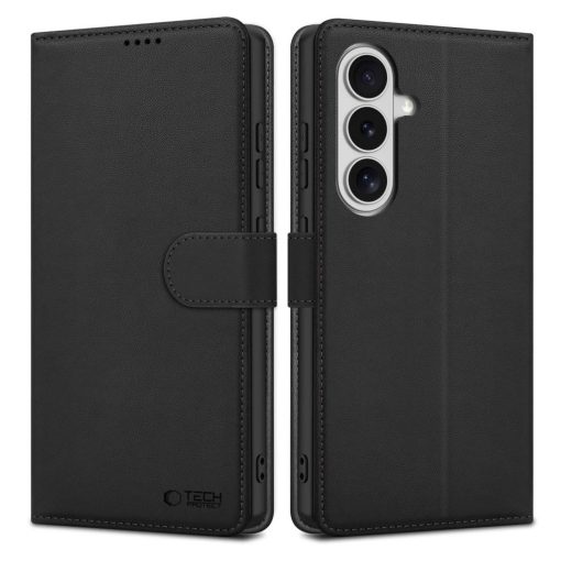 TECH-PROTECT pénztárca tok Galaxy S26+ PLUS készülékhez fekete