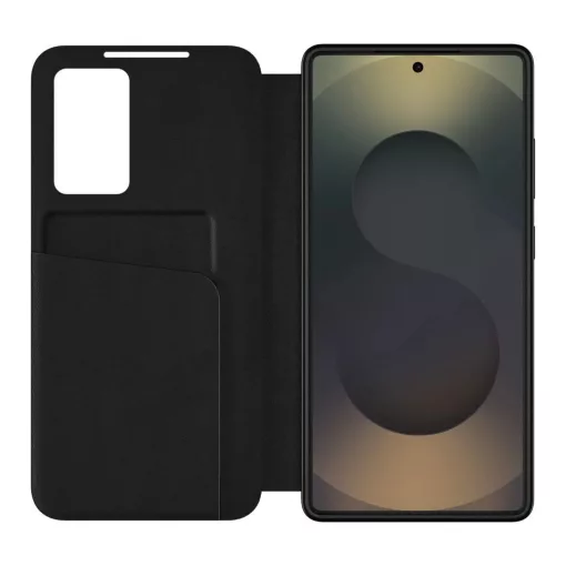 Tech-Protect Smart Wallet tok Galaxy S26 Ultra készülékhez matt fekete