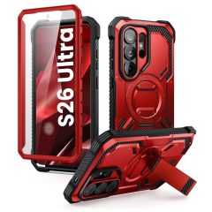   SUPCASE IBLSN ARMORBOX MAG MagSafe tok Samsung Galaxy S26 Ultra készülékhez vörös
