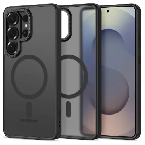 TECH-PROTECT MAGCAM MAGSAFE tok GALAXY S26 készülékhez, ULTRA MATTE fekete