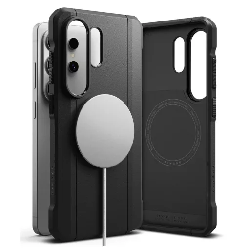 RINGKE ONYX ALFA mágneses MagSafe tok Samsung Galaxy S26 Ultra készülékhez, fekete