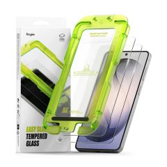   RINGKE EASY SLIDE edzett üvegfólia 2 darabos csomag Samsung Galaxy S26+ készülékhez átlátszó