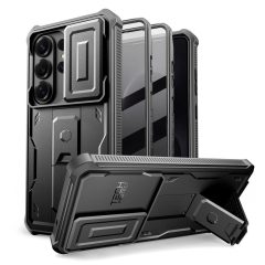   TECH-PROTECT KEVLAR CAM+ 2-SET Samsung Galaxy S26 Ultra készülékhez fekete