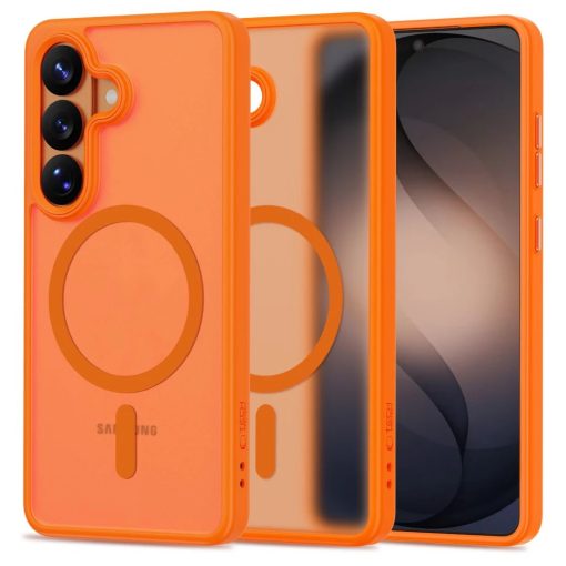 TECH-PROTECT MAGMAT MAGSAFE tok Samsung Galaxy S26 készülékhez matt narancs