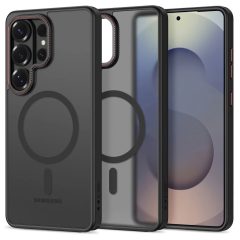   Tech-Protect MagCam MagSafe tok Samsung Galaxy S26 Ultra készülékhez matt fekete/piros