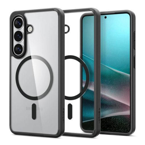 SPIGEN Ultra Hybrid Mag MagSafe tok Samsung Galaxy S26+ készülékhez matt fekete