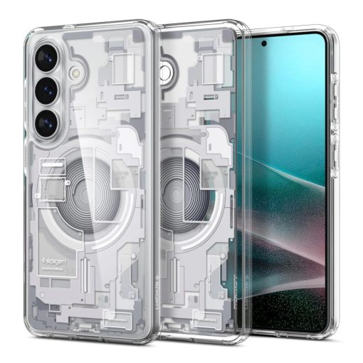 SPIGEN Ultra Hybrid Mag MagSafe tok Samsung Galaxy S26+ készülékhez Zero One fehér