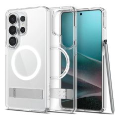   SPIGEN Ultra Hybrid „S” Mag MagSafe tok Samsung Galaxy S26 Ultra készülékhez átlátszó/fehér