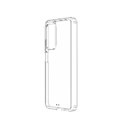 Qdos CLEAR HYBRID Apple iPhone 12 Pro 2020 (6.1) ütésálló, átlátszó szilikon tok csomagolásb