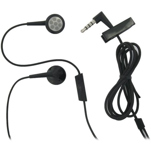 BlackBerry HDW-24529-001 fekete 3,5mm jack sztereo headset