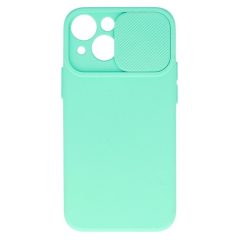   Camshield Soft - Samsung S921 Galaxy S24 (2024) por- és kameravédős szilikon tok menta