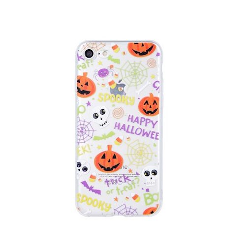 Ultra Trendy - Apple iPhone X / XS vékony szilikon tok (Halloween mintás)