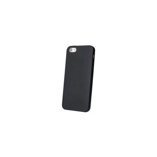 Apple iPhone 13 Mini (5.4) fekete MATT vékony szilikon tok