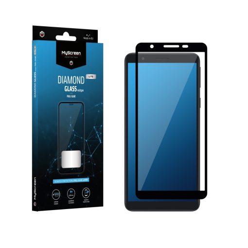 MyScreen Diamond Glass edge - Samsung A326 Galaxy A32 5G teljes képernyős kijelzővédő üvegfól