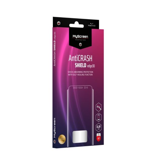 MyScreen AntiCrash Shield Edge3D - Samsung G960 Galaxy S9 extra karcálló kijelzővédő fólia (3H
