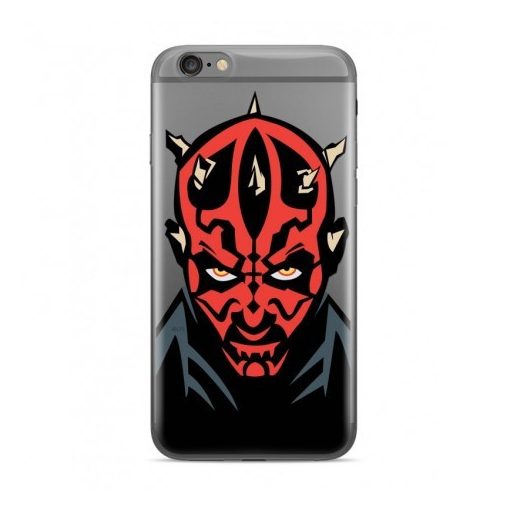 Star Wars szilikon tok - Darth Maul 004 Apple iPhone X / XS átlátszó (SWPCMAUL1208)