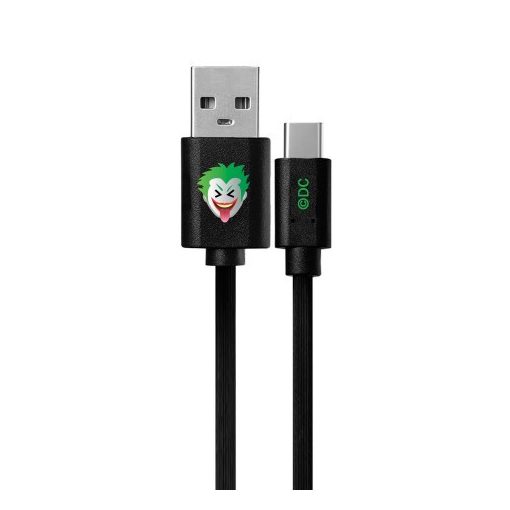 USB kábel DC - Joker 001 USB - MicroUSB adatkábel 1m fekete