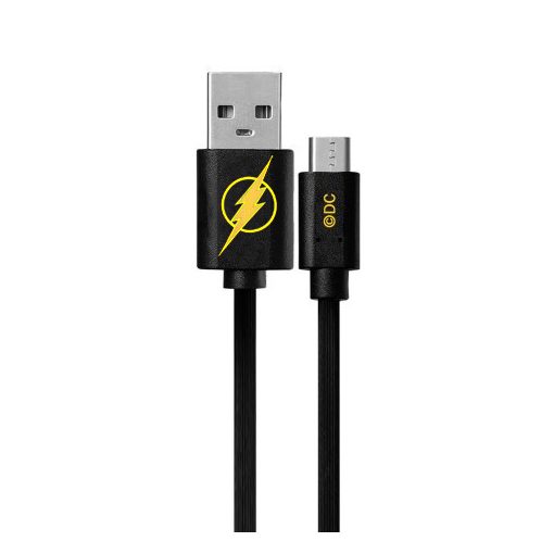 USB kábel DC - Flash 001 USB - MicroUSB adatkábel 1m fekete