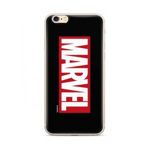 Marvel szilikon tok - Marvel 001 Apple iPhone 6 / 6S (4.7) fekete (MVPC123)