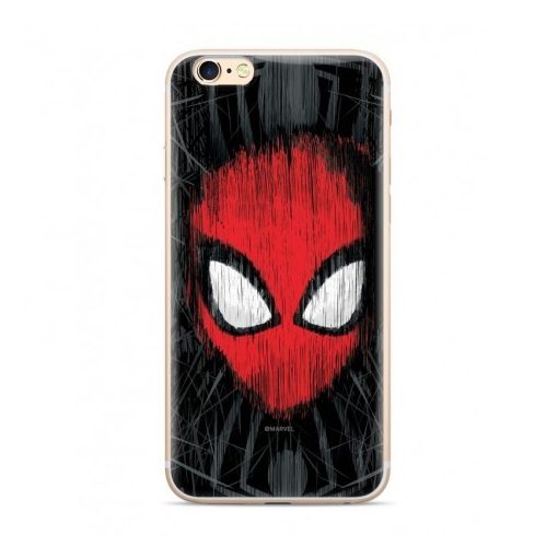 Marvel szilikon tok - Pókember 002 Apple iPhone 6 / 6S (4.7) fekete (MPCSPIDERM421)