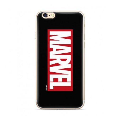 Marvel szilikon tok - Marvel 001 Apple iPhone 11 (6.1) 2019 fekete (MVPC131)