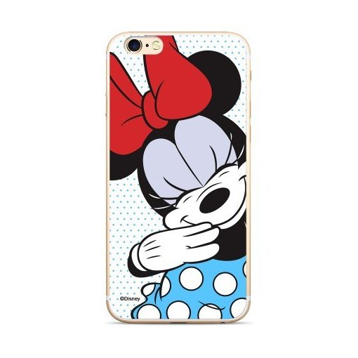 Disney szilikon tok - Minnie 033 Apple iPhone 5G/5S/5SE fehér (DPCMIN27641)
