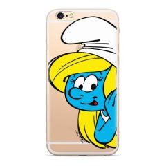   Hupikék törpikék szilikon tok - Smerfy 004 Apple iPhone X / XS átlátszó (PPCSMURFS2022)