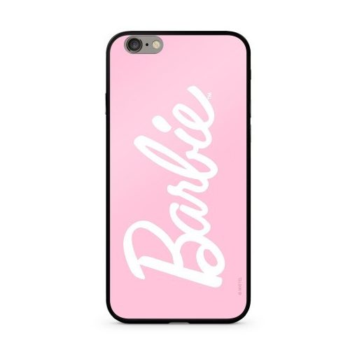 Barbie prémium szilikon tok edzett üveg hátlappal - Barbie 020 Samsung G975F Galaxy S10 Plus pink