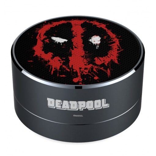 Marvel Bluetooth hangszóró - Deadpool 001 micro SD olvasóval, AUX bemenettel és kihangosító fu