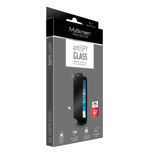 MyScreen AntiSpy EA Kit - Apple iPhone 13 Mini (5.4) kijelzővédő üvegfólia betekintés elleni v