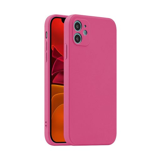 Fosca Apple iPhone 13 Pro Max (6.7) pink szilikon tok