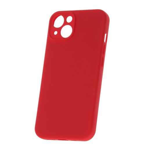 Silicon Case Samsung A566 Galaxy A56 5G kameravédős szilikon tok piros