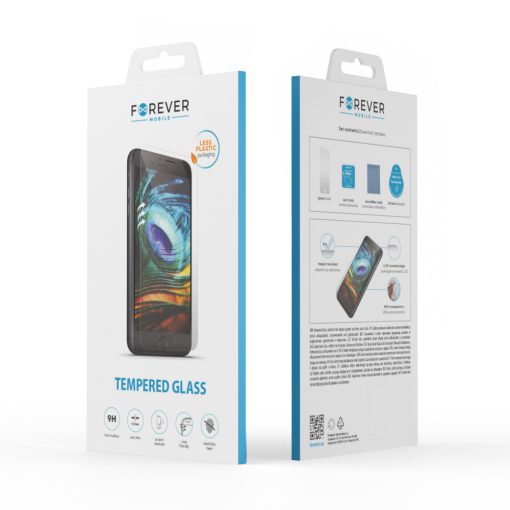 Forever Samsung Galaxy Xcover 7 tokbarát, 9H keménységű előlapi üvegfólia (csak a sík felül