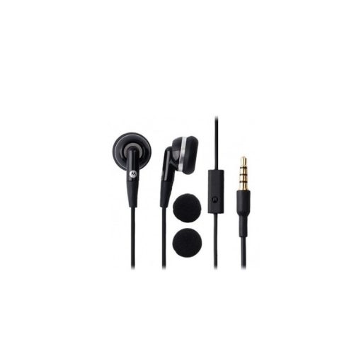 Motorola SJYN0234B fekete 3,5mm jack gyári sztereo headset