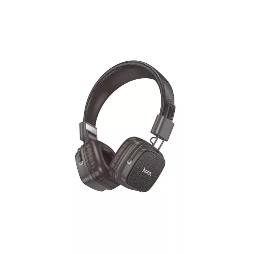 Hoco W56 bluetooth fejhallgató SZTEREO (v5.4, 3.5mm jack aljzat) SÖTÉTBARNA (W56_B)