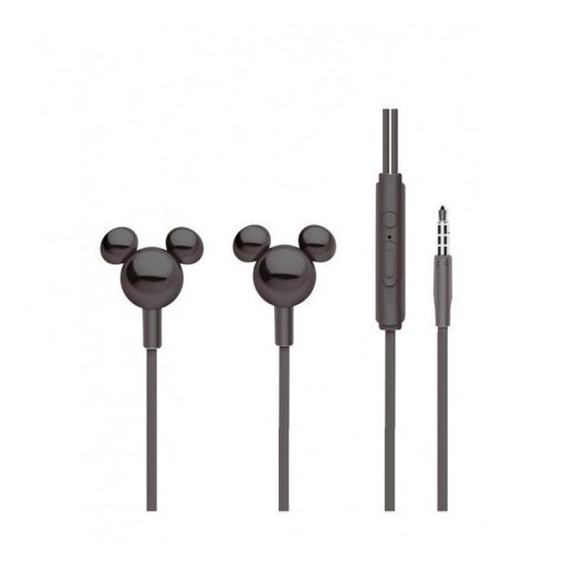 Disney sztereo headset - 3D Mickey 3,5mm jack fekete
