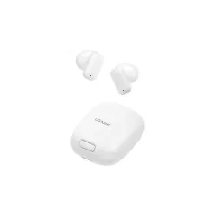   Usams ID25 bluetooth fülhallgató SZTEREO (v5.3, TWS, zajszűrő + töltőtok) FEHÉR (BHUID02)