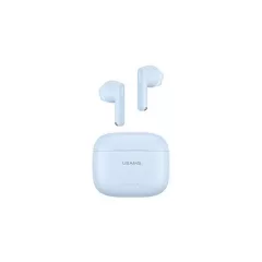   Usams US SERIES bluetooth fülhallgató SZTEREO (v5.3, TWS, zajszűrő, mikrofon + töltőtok) VILÁGOSKÉK (BHUUS03)