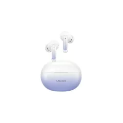   Usams X-DON bluetooth fülhallgató SZTEREO (v5.3, TWS, mikrofon, zajszűrő + töltőtok) VILÁGOSKÉK (BHUENCXD03)