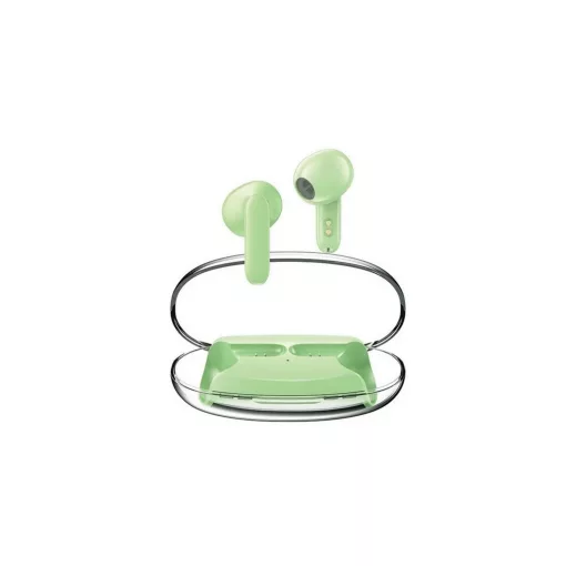Awei T85 bluetooth fülhallgató SZTEREO (v5.3, TWS, mikrofon, zajszűrő + töltőtok) VILÁGOSZÖLD (T85_G)