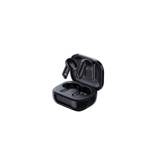 Awei T36 bluetooth fülhallgató SZTEREO (v5.1, TWS, aktív zajszűrő, vízálló + töltőtok) FEKETE (T36_B)