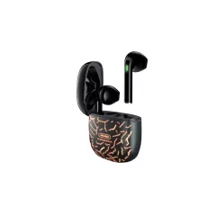   Awei T28 PRO bluetooth fülhallgató SZTEREO (v5.0, TWS, aktív zajszűrő, vízálló, villám + töltőtok) FEKETE (T28PRO_B)
